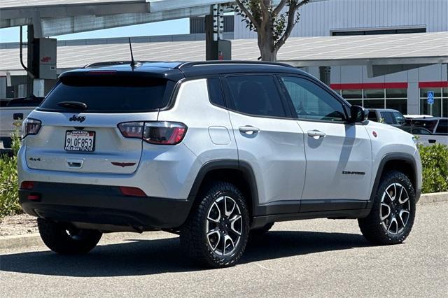 used 2024 Jeep Compass car, priced at $27,700