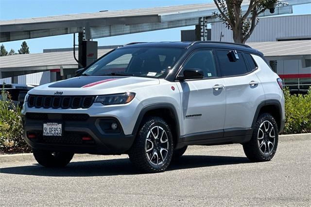 used 2024 Jeep Compass car, priced at $27,700