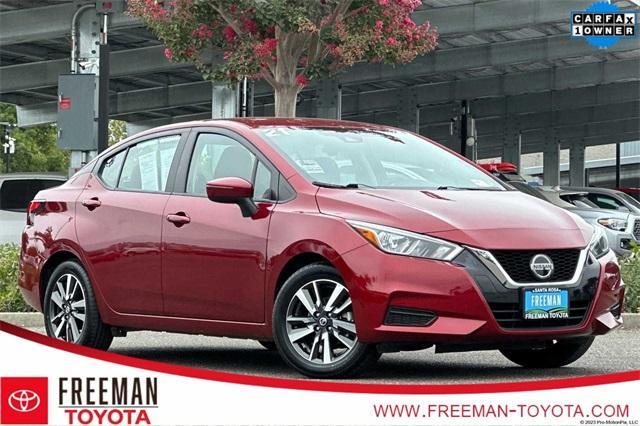 used 2021 Nissan Versa car, priced at $15,295