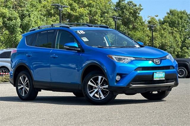 used 2018 Toyota RAV4 car, priced at $19,293