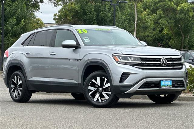 used 2020 Volkswagen Atlas Cross Sport car, priced at $17,596