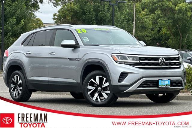 used 2020 Volkswagen Atlas Cross Sport car, priced at $17,596