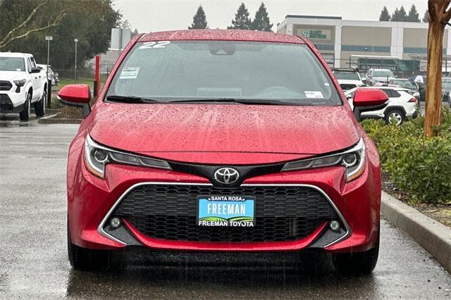 used 2022 Toyota Corolla Hatchback car, priced at $22,501