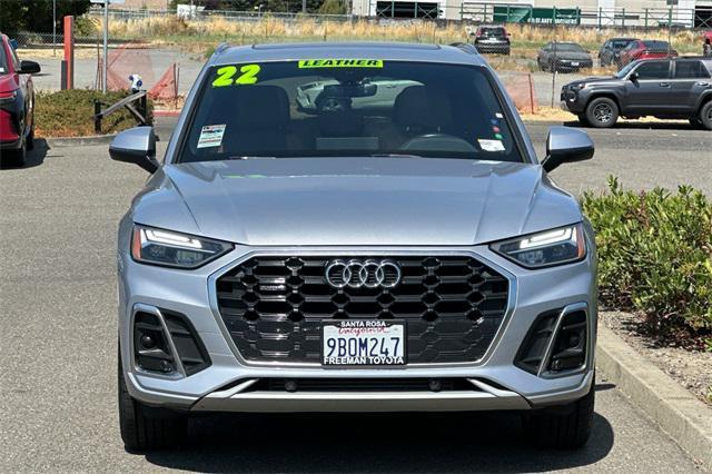 used 2022 Audi Q5 car, priced at $23,996