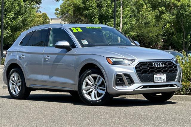 used 2022 Audi Q5 car, priced at $23,996