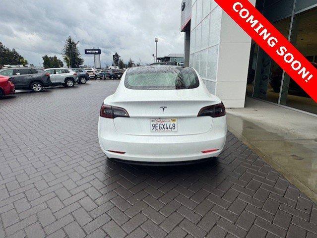 used 2023 Tesla Model 3 car, priced at $27,900