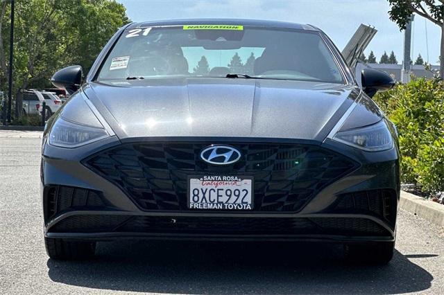 used 2021 Hyundai Sonata car, priced at $21,523