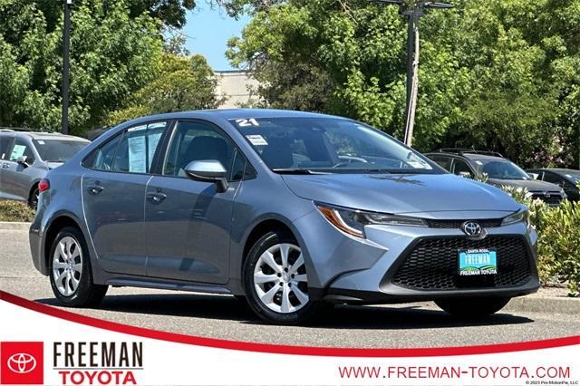 used 2021 Toyota Corolla car, priced at $17,591