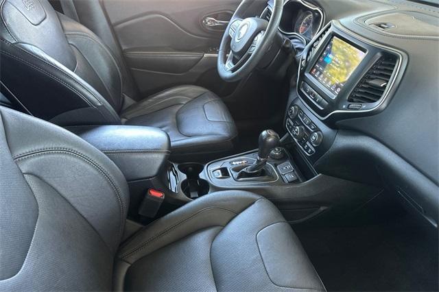 used 2021 Jeep Cherokee car, priced at $19,992