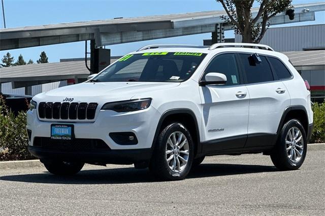 used 2021 Jeep Cherokee car, priced at $19,992