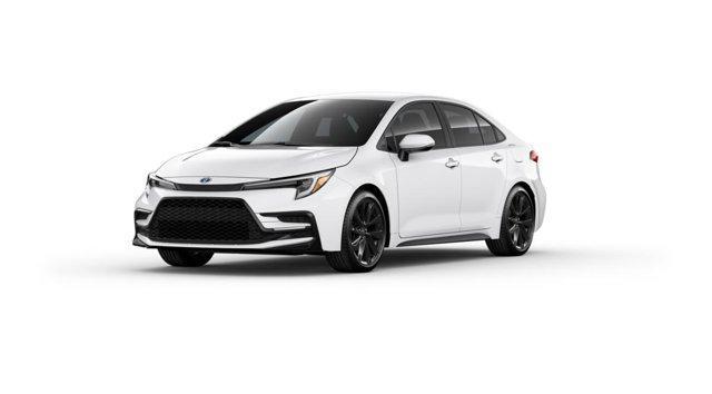 new 2025 Toyota Corolla Hybrid car, priced at $28,078