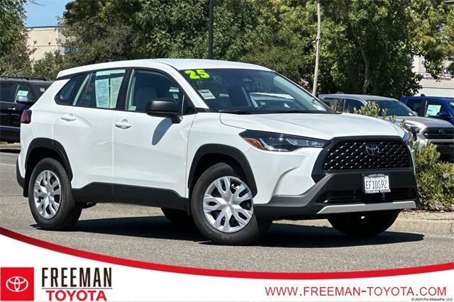 used 2025 Toyota Corolla Cross car, priced at $26,292
