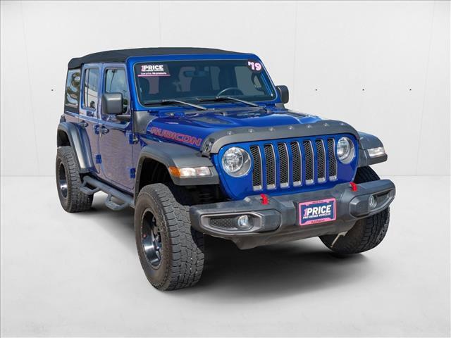 used 2019 Jeep Wrangler Unlimited car, priced at $33,875