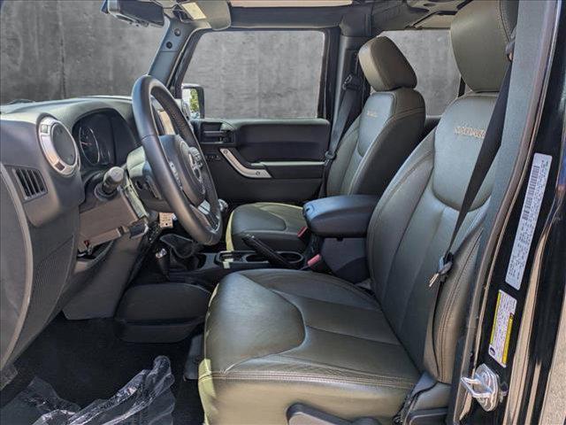 used 2016 Jeep Wrangler Unlimited car, priced at $27,891