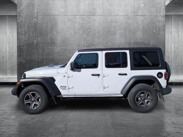 used 2020 Jeep Wrangler Unlimited car, priced at $31,297