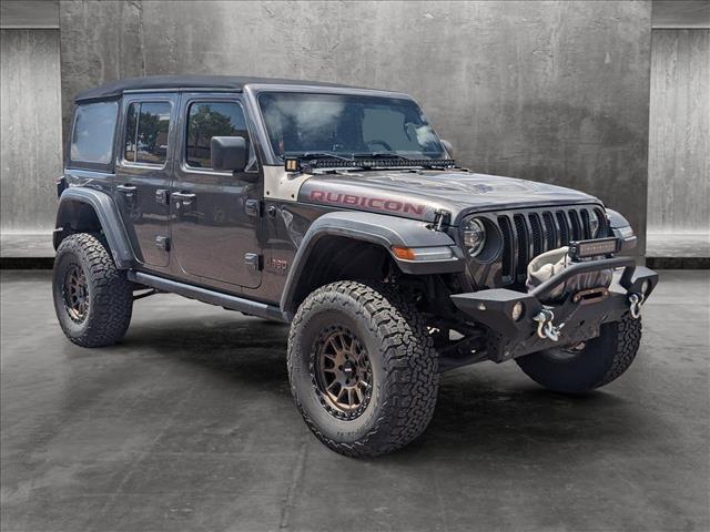 used 2021 Jeep Wrangler Unlimited car, priced at $39,289