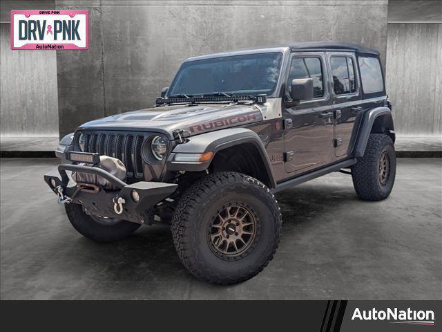 used 2021 Jeep Wrangler Unlimited car, priced at $39,289