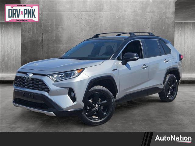 used 2020 Toyota RAV4 Hybrid car, priced at $28,787