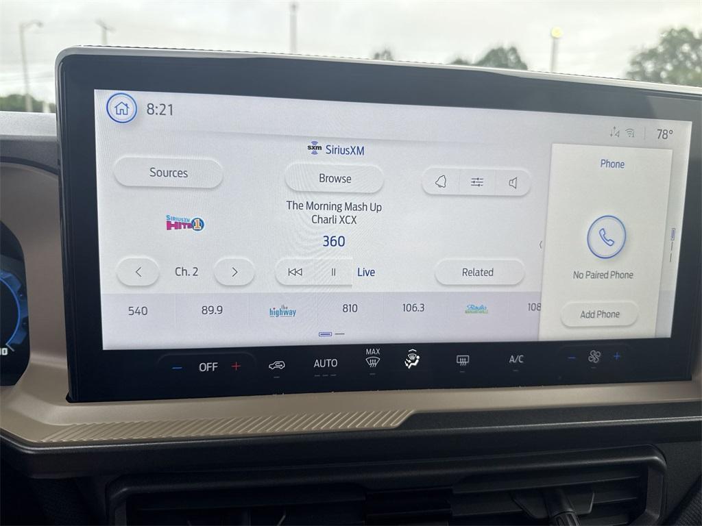 new 2025 Ford Bronco Sport car, priced at $33,385