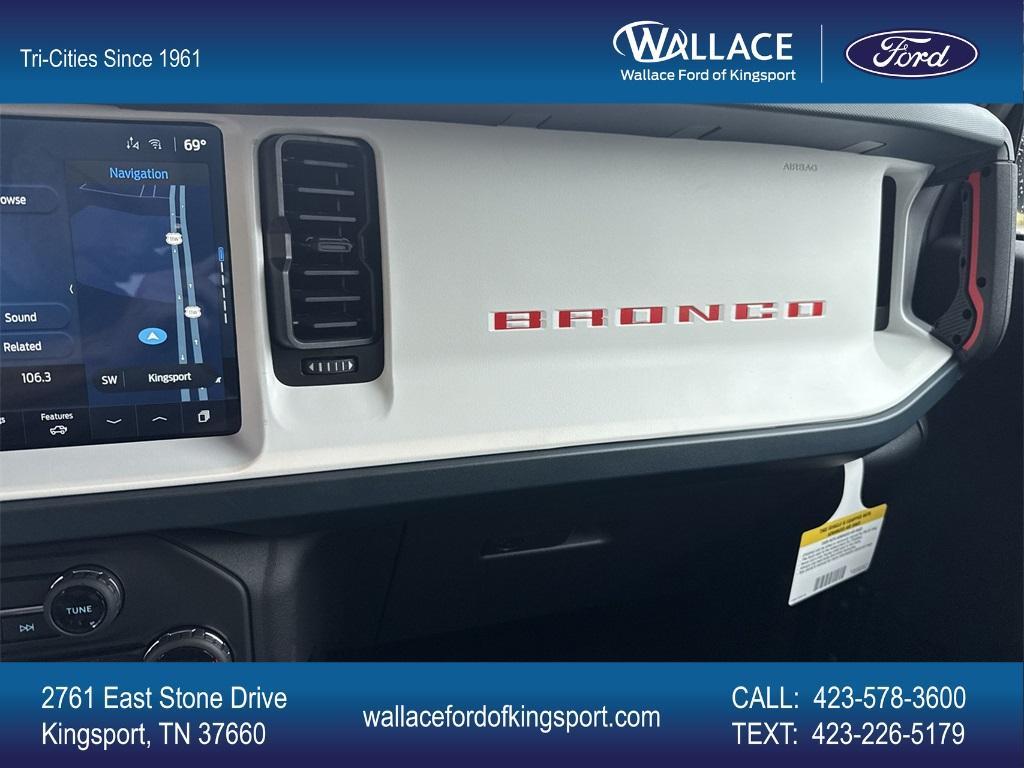 new 2025 Ford Bronco car, priced at $57,155