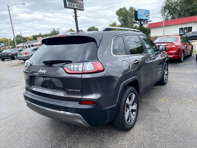 used 2019 Jeep Cherokee car, priced at $19,995