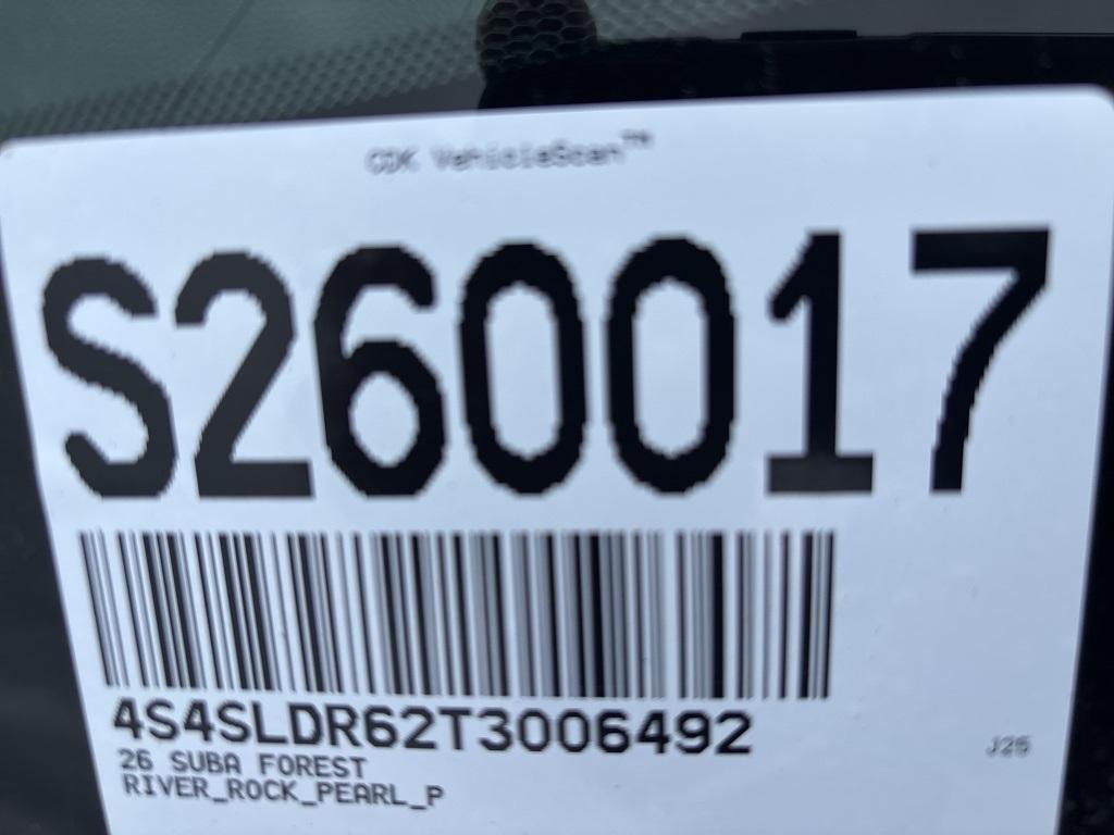 new 2026 Subaru Forester car, priced at $42,572