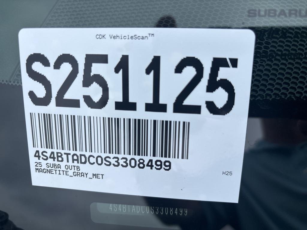 new 2025 Subaru Outback car, priced at $36,602