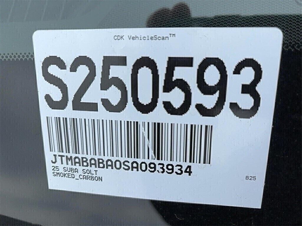 new 2025 Subaru Solterra car, priced at $44,271