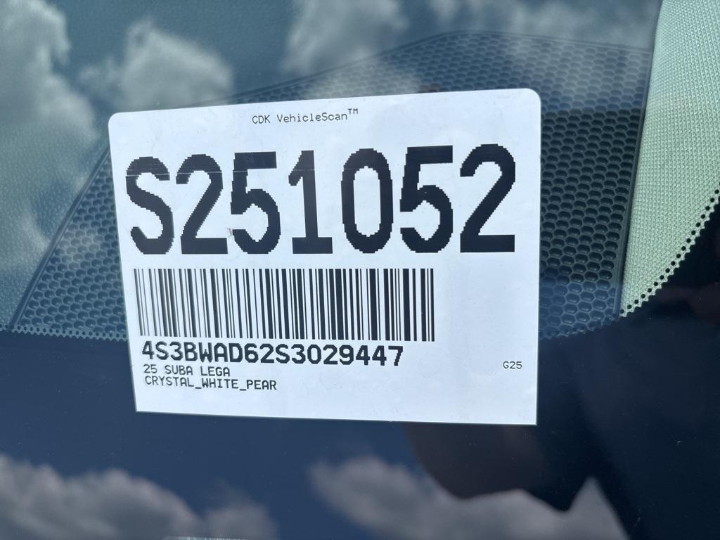 new 2025 Subaru Legacy car, priced at $32,245