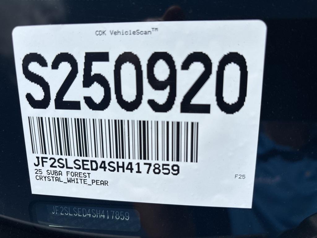 new 2025 Subaru Forester Hybrid car, priced at $39,210
