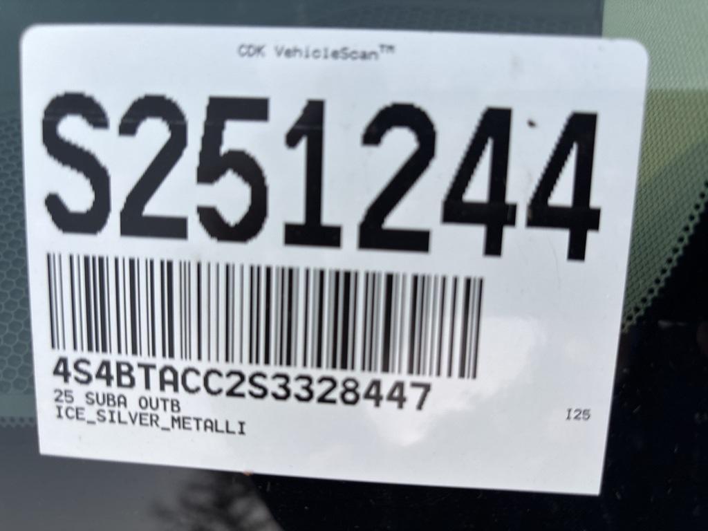 new 2025 Subaru Outback car, priced at $35,098