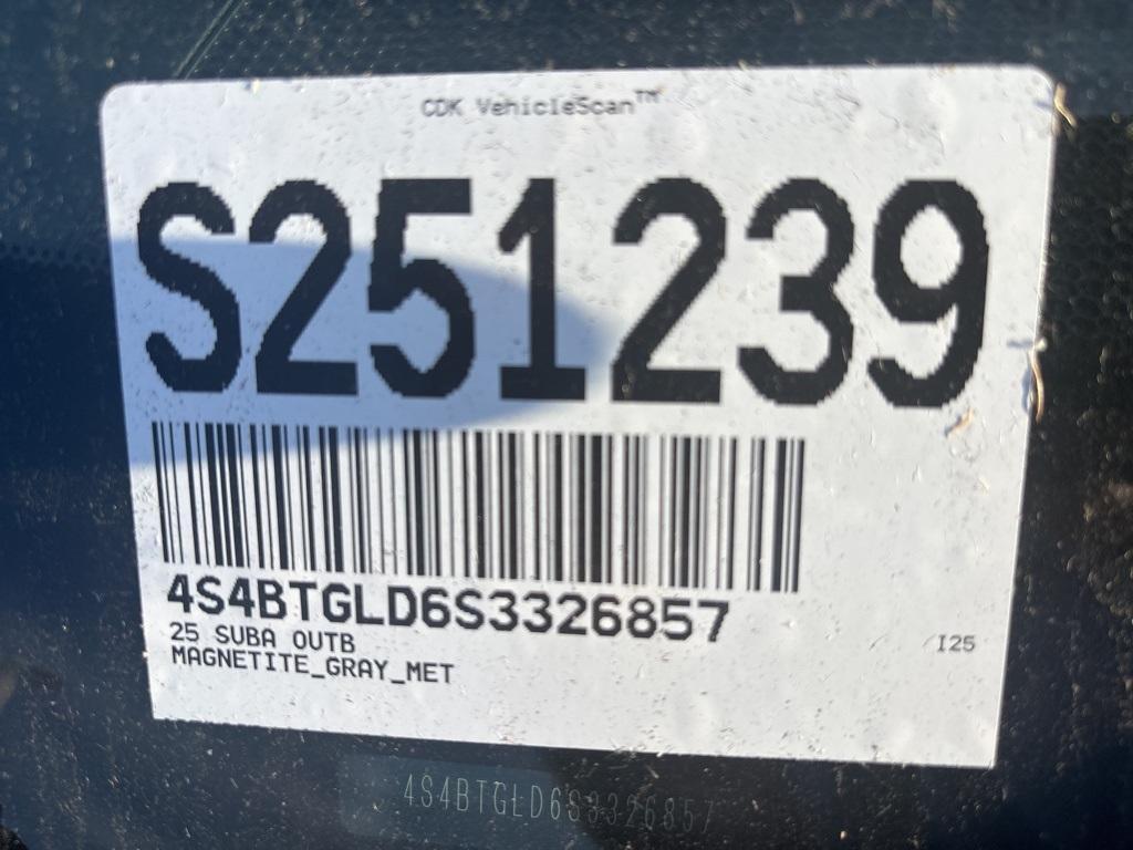 new 2025 Subaru Outback car, priced at $43,755