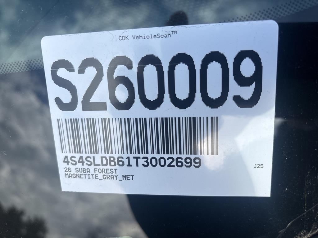 new 2026 Subaru Forester car, priced at $35,645