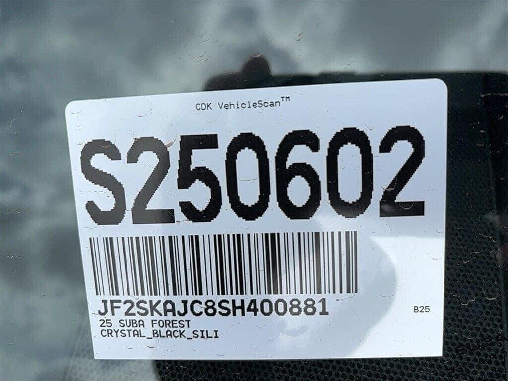 new 2025 Subaru Forester car, priced at $39,463