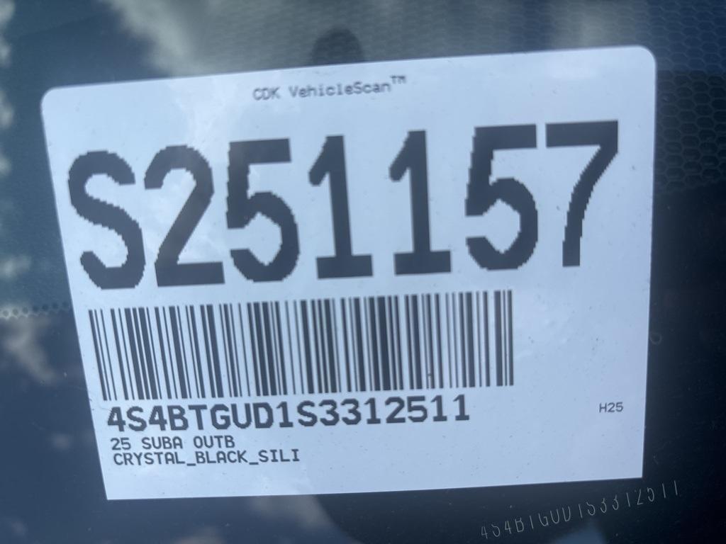 new 2025 Subaru Outback car, priced at $46,037