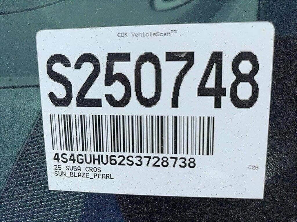new 2025 Subaru Crosstrek car, priced at $37,350