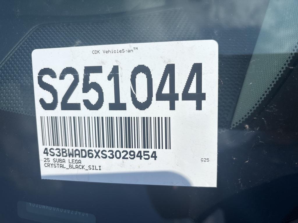 new 2025 Subaru Legacy car, priced at $32,054