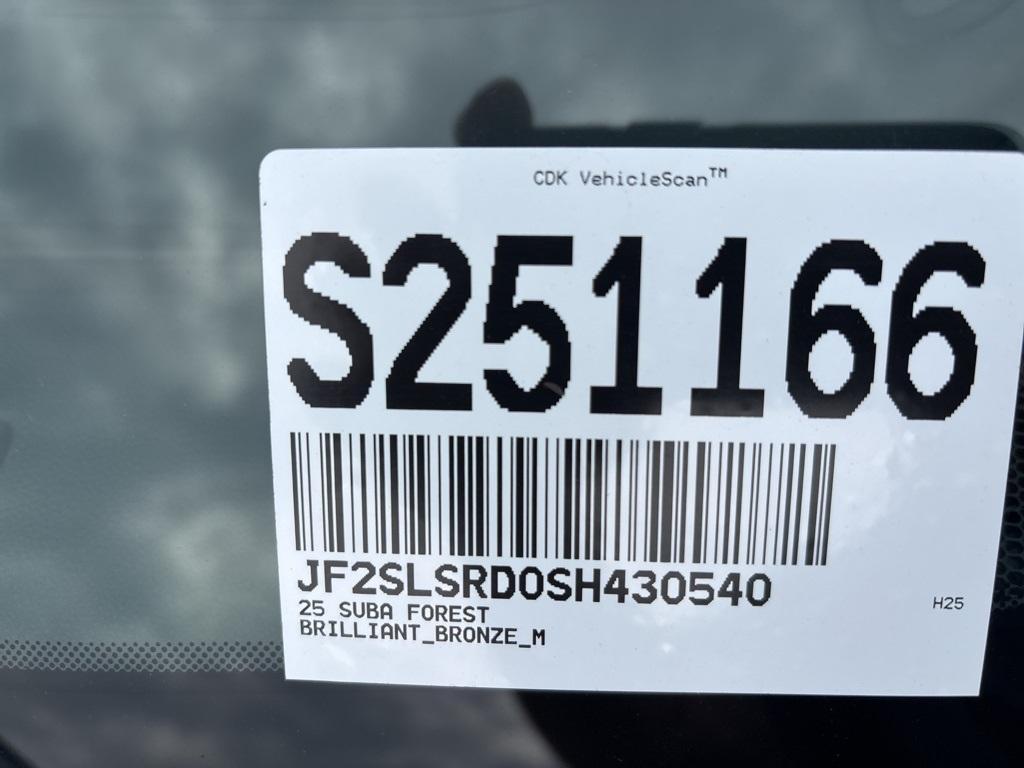 new 2025 Subaru Forester Hybrid car, priced at $43,906