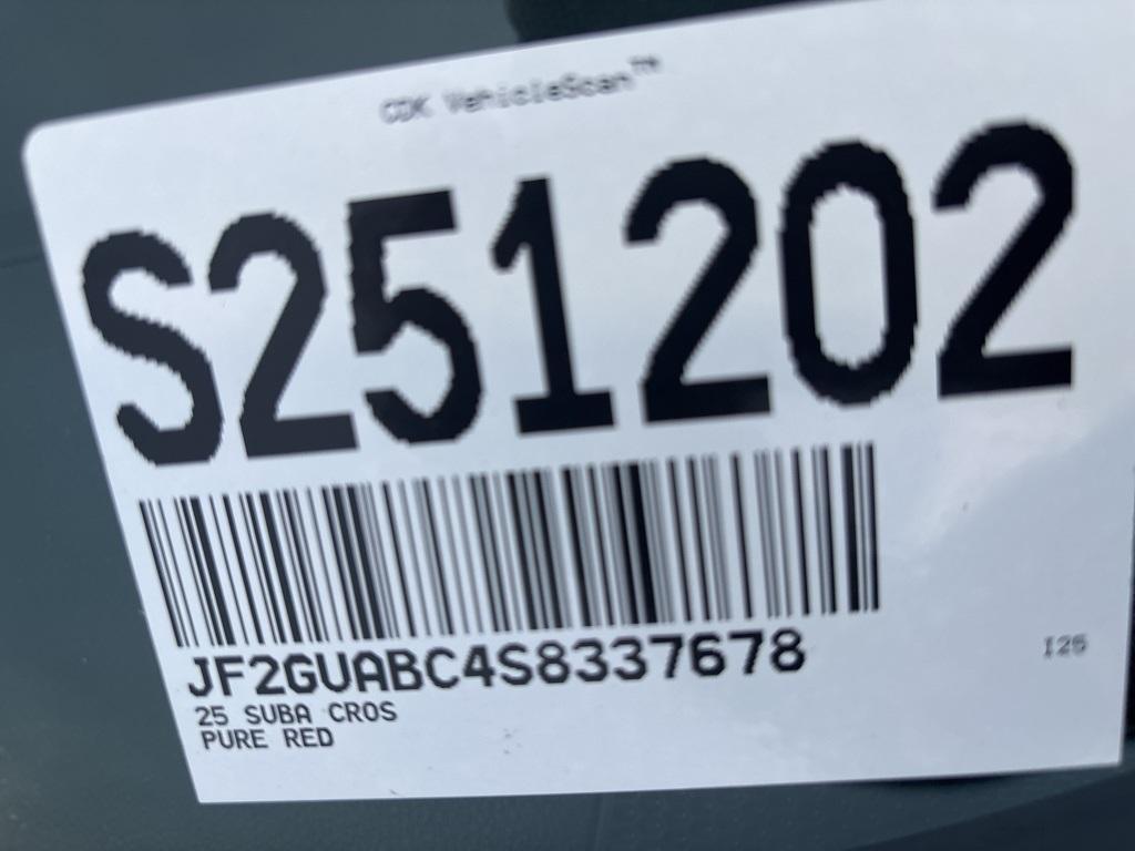 new 2025 Subaru Crosstrek car, priced at $27,980