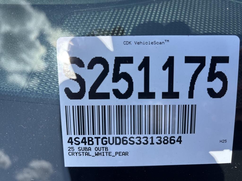 new 2025 Subaru Outback car, priced at $46,037