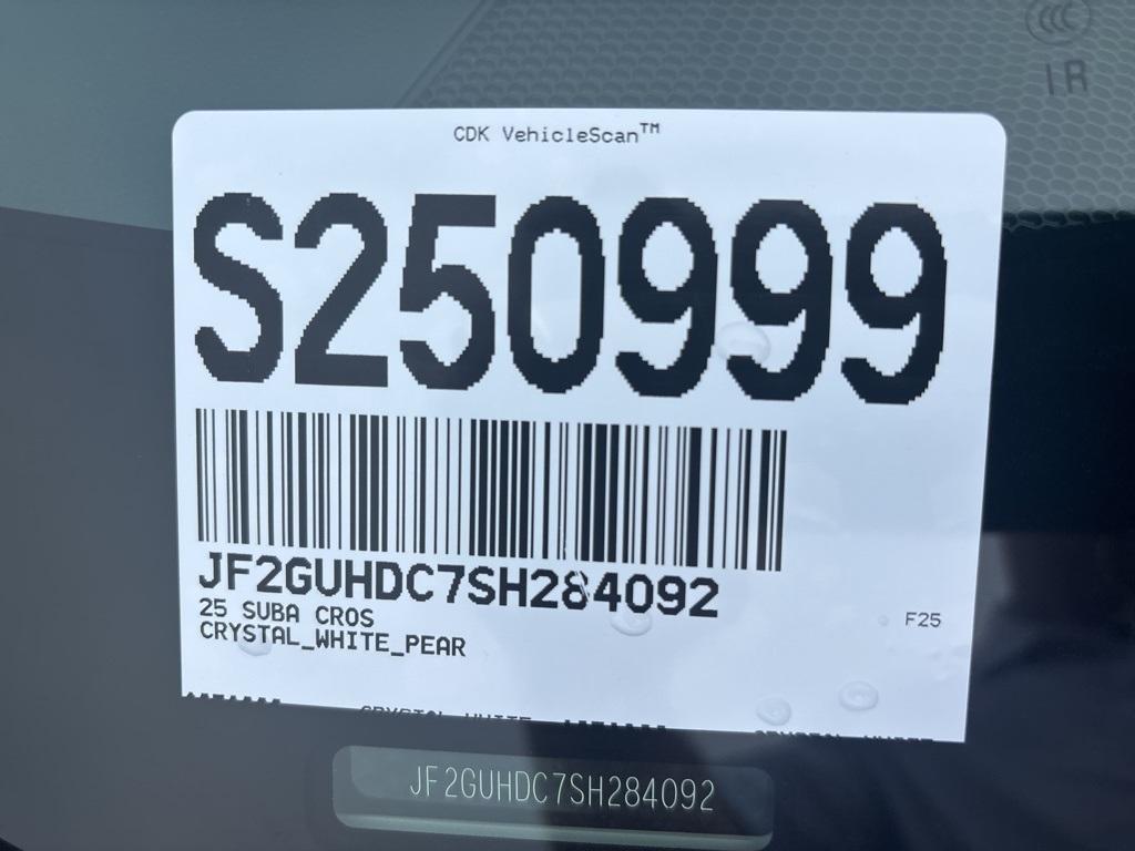 new 2025 Subaru Crosstrek car, priced at $32,652