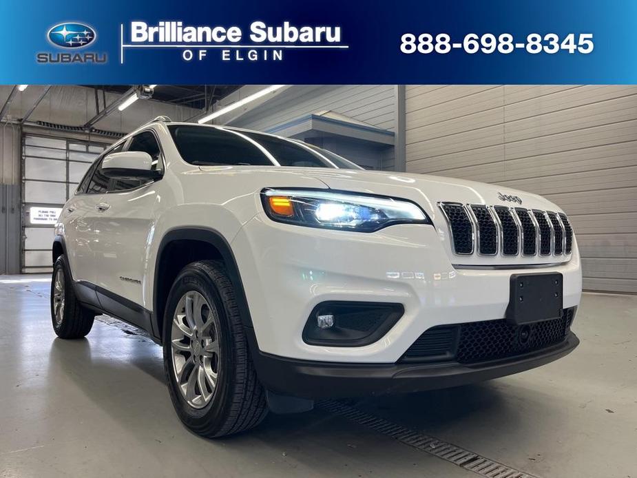 used 2021 Jeep Cherokee car, priced at $25,595