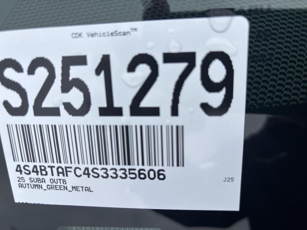 new 2025 Subaru Outback car, priced at $38,822