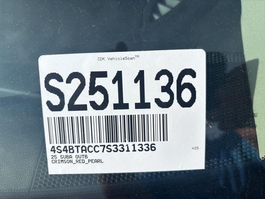 new 2025 Subaru Outback car, priced at $34,922