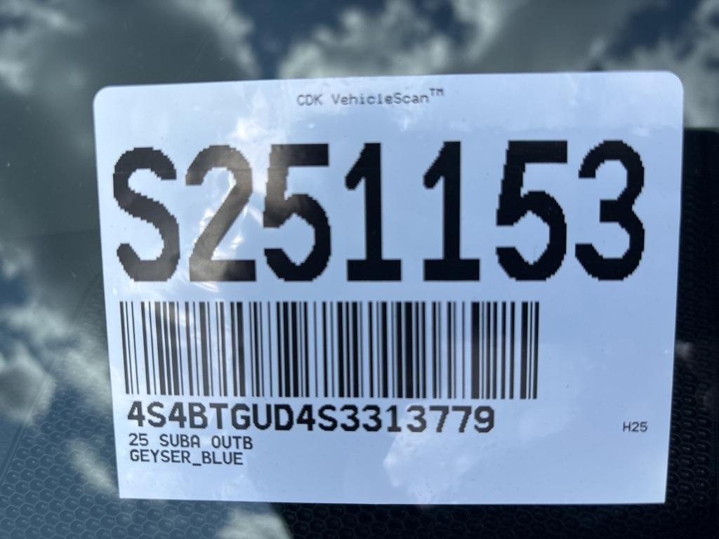 new 2025 Subaru Outback car, priced at $45,725