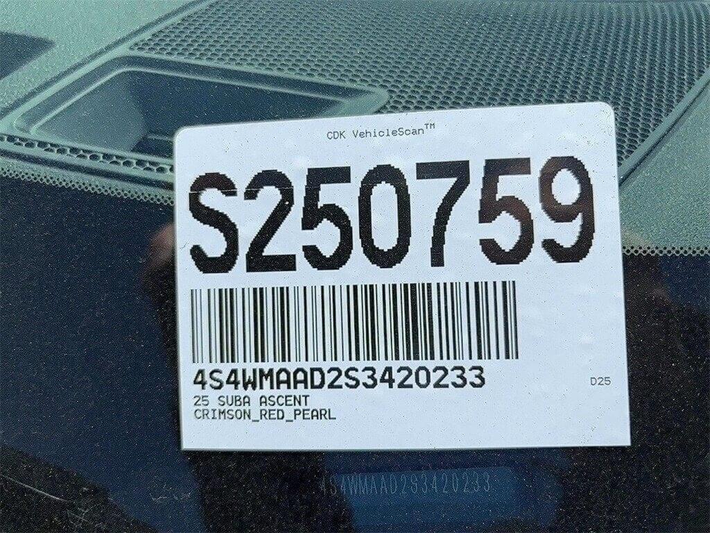 new 2025 Subaru Ascent car, priced at $41,119