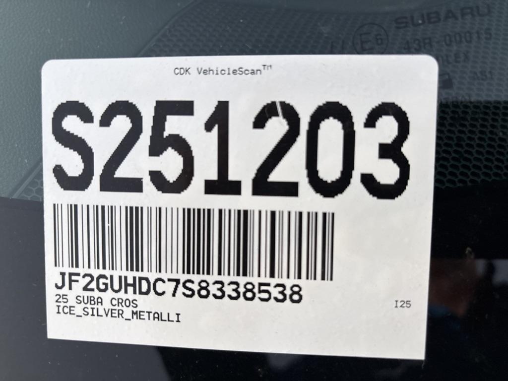 new 2025 Subaru Crosstrek car, priced at $32,085