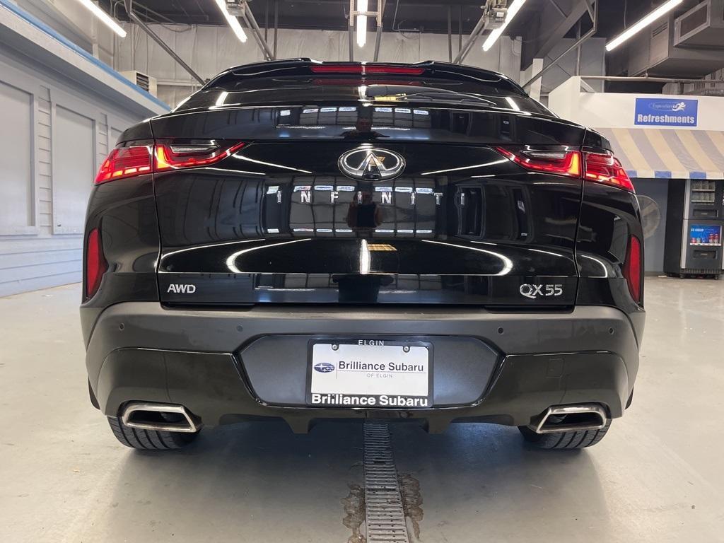 used 2022 INFINITI QX55 car, priced at $26,995