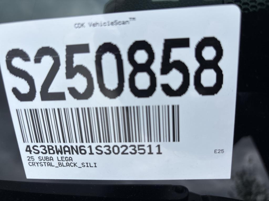 new 2025 Subaru Legacy car, priced at $36,098