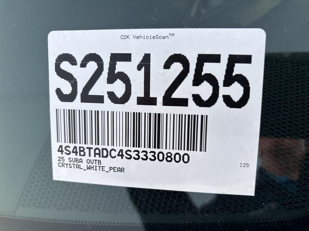 new 2025 Subaru Outback car, priced at $36,880